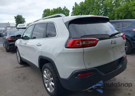 2016 Jeep Cherokee Limited z USA, uszkodzony, nr VIN 1C4PJLDB3GW350383